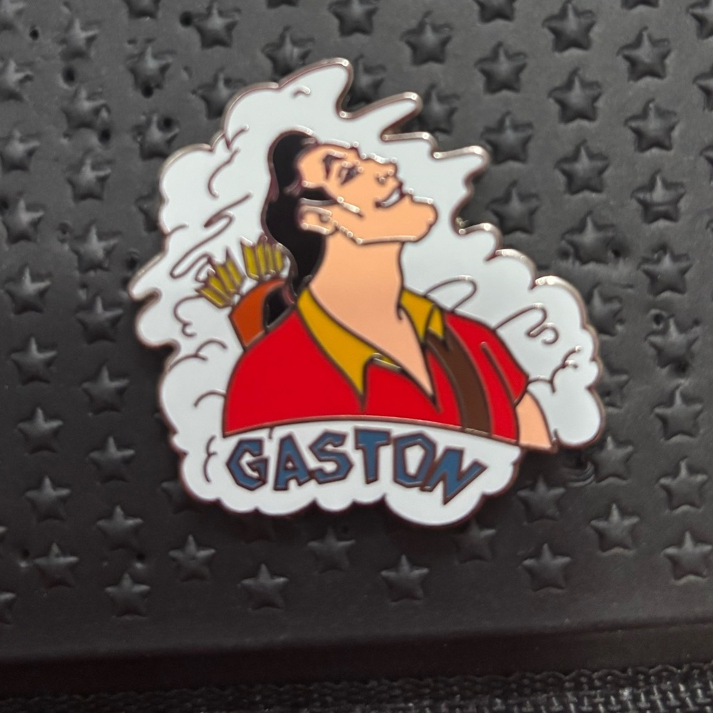 Gaston Disney Character Enamel Pin